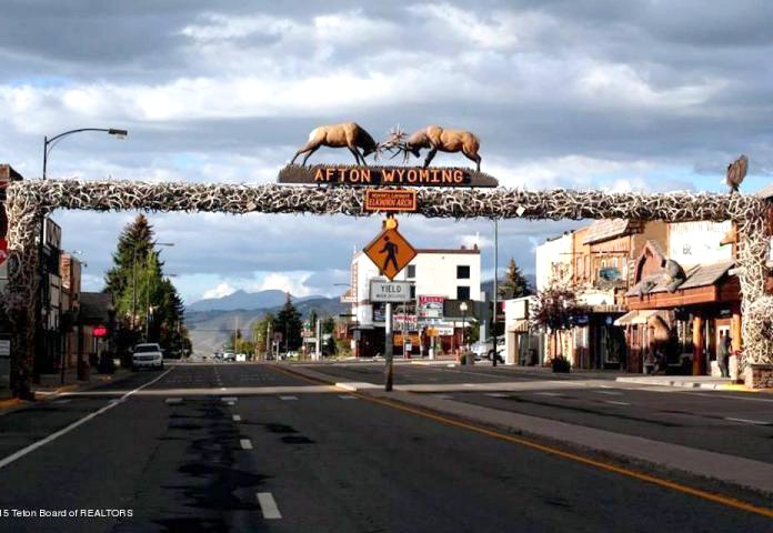 World's Largest Elkhorn Arch - Afton, Wy